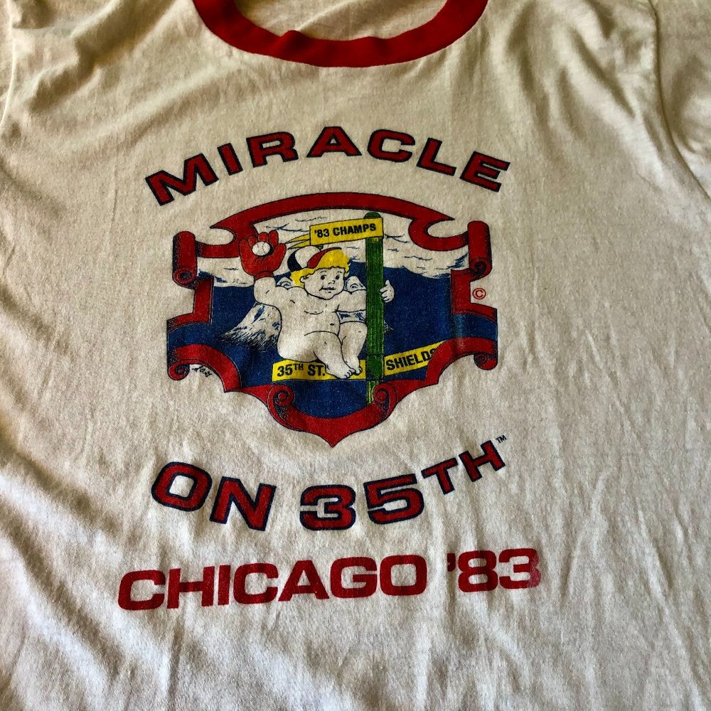 Chicago White Sox Vintage 1983 Men's Division Champions T Shirt